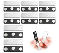 8 Paires Aimants de Rideau Magnétique,avec Adhésif,Accessoire de Store Occultant pour Stores de Fenêtre Aimants,Idéal pour Les Chambres à Coucher, Les Bureaux et Les cinémas Maison