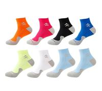 8 Paires Chaussettes de Compression pour Homme et Femme, de chaussettes de compression chaussettes fasciite plantaire pour Cyclisme Fitness Voyage Fitness Running Circulation Voyage en avion