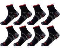 8 Paires Chaussettes de Compression pour Homme et Femme, de chaussettes de compression chaussettes fasciite plantaire pour Cyclisme Fitness Voyage Fitness Running Circulation Voyage en avion