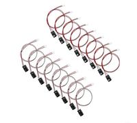 8 paires de capteurs photoélectriques infrarouges 5 mm Interrupteur photoélectrique 30 cm Portée 2 ms Temps de réponse pour microcontrôleur DIY électronique