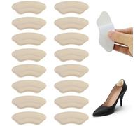 8 paires de Coussinets de talon pour chaussures trop grandes, poignées de talon pour chaussures de femme,contre la vessie, l'épine calcanéenne et les frottements