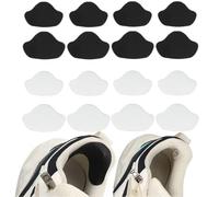 8 paires de patchs autocollants pour talon de chaussure, réparation de talon de chaussure, réparation de trou de baskets, patchs de réparation de baskets