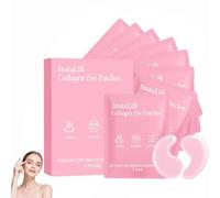 8 Pairs Instalift Collagen Eye Patches,Natural Eye Mask,Instalift Under Eye Patches,Hydrolyzed Collagen,Deeply Hydrating Anti-Wrinkle Eye Mask,Patch Yeux Anti Cernes,Pour éclaircir Et L'hydratation