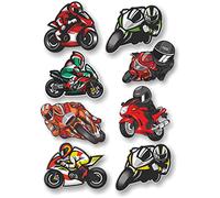 8 patchs basique sérigraphiés pour le repassage - Réf. 561-8