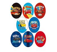 8 patchs sérigraphiés CARS genouillères à repasser - REF.6882