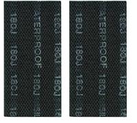 8 Patins Maille, 93x230mm, GR 80, pour Ponceuse vibrante (Lot de 2)