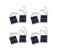 8 Pcs 1.5V 400Ma 80X60Mm Micro- Cellules Solaires de Puissance pour Panneaux Solaires - Projets de Bricolage - Jouets - Chargeur de Batterie