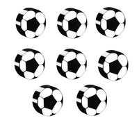 8 Pcs 2B Gomme Football Football Gomme Cogne Kawaii Blanche Foot Gommes Crayon Pour Enfant Anniversaire Foot Gommes Enfant pour Fournitures Scolaires Cadeaux Anniversaire