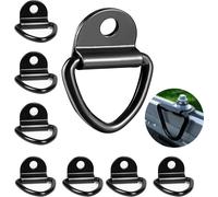 8 Pcs Anneaux D'arrimage En Acier Inoxydable, Cochet D'ancrage V-Ring Pour Remorque, Cochet D'arrimage Anneaux En D Pour Camion Bateaux Autos[Auto5130932]