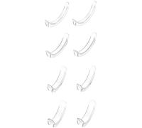8 PCS Bague SIZER pour les anneaux en vrac Invisible Ring ARING AVEC L'outil de mesure de la sonnerie pour femmes