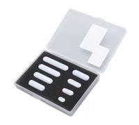 8 Pcs Barres de Sauteuse Magnétique, Taille de Remontée de Tige de Remontée PTFE PTFE pour L'agitateur de Laboratoire 10 Mm 15 Mm 20 Mm 25 Mm 25 Mm 30 Mm 35 Mm 40 Mm