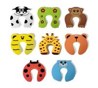 8 Pcs Bloc Porte Securite Bebe, Stop-Porte Mousse, Bloque Porte Bébé, Amortisseur Sécurité Domestique, Bloc-Porte Anti Pincement