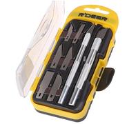 8 pcs Bois couteau à découper Fruits Nourriture Craft sculpter Cutter Gravure couteau en acier SK5 Lames remplaçables Outil à Main