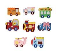 8 Pcs Coudre Sur/Fer Sur Patchs Cartoon Voitures Brodées Patches Belles Jouet Voiture Applique Couture Pour Décorations