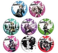 8 Pcs Danganronpo Tinplate Badge Anime Figurine Badges 58mm Danganronpo Sac Pins Cosplay Accessoires De Costume