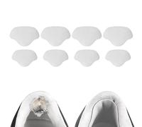 8 pcs de patchs de réparation de baskets Patch de talon adhésif Réparation de trou de basket Patch de talon Patch de trou de chaussure Convient à la plupart des types de chaussures, Blanc
