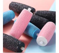 8 Pcs Extra Rugueux Rouleaux de Remplacement et Scholl Velvet Smooth Express Pedi Râpe Electrique, Rouleaux de Rechange,3 Couleur