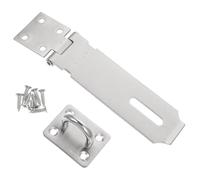 8 Pcs Heavy Duty Door Lock Hasp Latch Stainless Steel Gate Clasp Security Safety Locks Drawer Cupboard Hardware Pour Portes De Salle De Bain