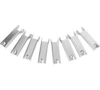 8 Pcs Hook Safety Latch 316 Stainless Steel Metal Towing Receiver Hitch for Lifting Hoisting 41mm