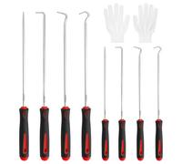 8 PCS Kit D'outils Crochets Crochet kit Crochet Outils et Tournevis Mécanique de Précision Pics et Crochets de Précision Outil à Dégarnir l’Habillage de Porte Extracteur Joint Joint Torique