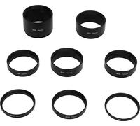 8 PCS M48X0.75 Focal longueur tube d'extension kit 3 5 7 10 12 15 20 30 mm anneau d'extension pour la photographie astronomique télescopique