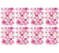8 pcs mur de fleurs mur de roses fleur de soie bouquet de mariage fond de décoration pour la fête de mariage