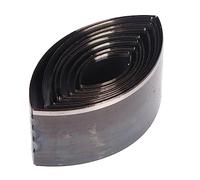 8 Pcs Outils de Coupe Cuir Kit, Matrice De Coupe en Cuir, Ensemble d'outils de Poinçon Creux en Cuirs en Acier à Haute Teneur Carbone, pour la Fabrication Artisanat De Ceinture Sac DIY