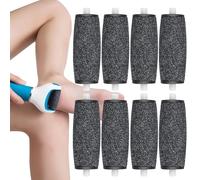 8 PCS Pédicure Dur Peau Remover Recharges Extra Grossolaires Têtes de rechange Recharges Rouleaux Dur Supprimer Peau Grossolaires pour Scholl Pedi Lime électrique pour Pieds