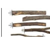 8 PCS Perchoir Perroquet en Bois Perchoir Oiseaux Arbre Pieds Perchoirs Branches de Cage à Oiseaux Jouets en Bois Accessoires pour Cages à Juego de Perchas avec Vis et Rondelles