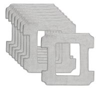 8 Pcs pour Ecovacs Winbot W1 Pro/W1/W2 Omni/W2 Serpillère Rechange Kit, Microfibre Lingette Robot Lave Vitre pour Ecovacs Winbot