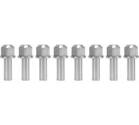 8 PCs RC Wheel -Hub -Verlängerungsmutter Edelstahl Hochfestigkeits -Hex -Adapter für axiale SCX10 25 mm/1in