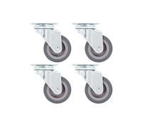 8 pcs Roulettes pivotantes 50 mm