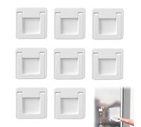 8 Pcs Securite Fenetre Enfant,Bloque Porte Bébé,Serrures pour Portes Coulissantes En Verre,Bloque Fenetre pour Empêcher Les Bébés et Les Animaux Domestiques D'ouvrir Les Portes Coulissantes (Blanc)