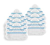 8 pcs Serpillere Balai Vapeur，Vapeur pour Balai Vapeur pour Silvercrest Lidl Universel，Accessoires pour Nettoyeurs Vapeur，Housse en Microfibre