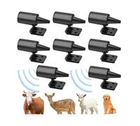 8 PCS Sifflet Ultrason Anti Gibier pour Voiture, Repulsif Sanglier, Avertisseur de Cerf, Anti Collision Animal,Système de