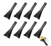 8 PCS Spatule-Large de 5 cm Maxi-Biseautées Pour Poêlon Ustensiles Anti-Adhérents Spatule Crepe Idéaux pour Gril à Raclette, Fondue et Crêpes,Parfait pour Cuisine à Domicile et Professionnelle