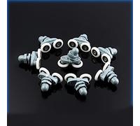 8 PCS Twin Shower Door Rollers/Runners 19/23/25/27mm Wheels Diameter(25mm)
