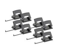 General Office : 8 perforateurs 2 trous pour jusqu'à 30 feuilles avec rail de butée A6 / A5 / A4