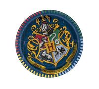 8 assiettes carton 18cm harry potter - cda u59104eu Multicolore