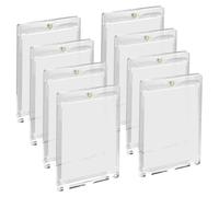 8 Pièces 35PT Magnetic Trading Card Holder, Protèges Cartes Magnétique, Etui à Cartes De Collection Avec Protection UV Protege Carte Magic Transparent Pour Cartes De Jeu MTG Magic Football Sport