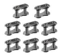 8 Pièces #520 Maillon Chaîne Vtt, Robuste Maillon Principaux de Chaîne avec Joint Torique Maillon Principal Chaîne Chain Master Links pour Moto Dirt Bike Pitpro