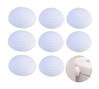 8 Pièces 55 × 22,4 mm Cale Porte en Silicone Rond Bloc Porte Auto-Adhésifs Butee de Porte Protection Porte pour Portes de Placard, Cuisine, Salle de Bain, Chambre, Tiroirs, Bureau