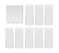 8 Pièces Accroche Tableau Sans Percer 3x7,5cm, Crochet Adhésif Mural Grand Format pour Cadres, Fixation Murale Sans Percer, Languette Accroche Tableau, Attache Cadre Sans Clou ni Vis pour Décoration