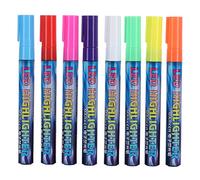 8 Pièces Apiculteur Marqueur de Peinture en Plastique Marqueurs de Peinture Mini Stylos à Bille Accessoires D'apiculture Outils pour Marquer la Nouvelle Reine des Abeilles Facile à Trouver Fournitures