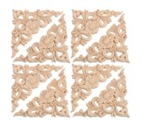 8 Pièces Applique Décorative Style Européen Classique | Finition Mate Naturelle, Facile à Peindre, pour Rénovation DIY, Chambres D'garçon Fille et Armoires