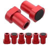 8 Pièces Arrêt de Positionnement Antidérapant 19mm | Réutilisable, Caoutchouc Léger, Usage Atelier et Applications de Travail du Bois, Accessoire D'établi