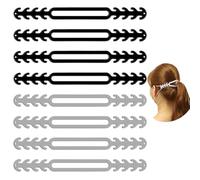 8 pièces Attache Porte Masques, Antidérapant Extensions de Sangle de Masque derrière la tête, Réglable Crochet Support Masque Protege Oreille pour Enfant Adult