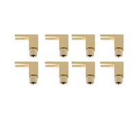 8 Pieces au Total Hi-End Banane A Beche Adaptateur Prise de Courant/ Connecteur de Cable de Haut-Parleur [Wy-Yp01-8 / Beche de L / 8]