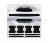8 Pièces Autocollant Poignée Portière Voiture, pour Hyundai ix20 2010-2024 Anti-Rayures Autocollant Poignées de Porte Film de Protection Poignée de Porte,A