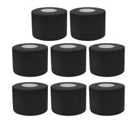 8 Pièces Bandes de Cou Jetables pour Coiffeur en Papier Noir | Tour de Cou Jetable, Usage Salon et Spa Massage, Pliage Facile, Ajustement Doux et Discret